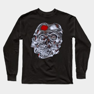 Cubist Skull Long Sleeve T-Shirt